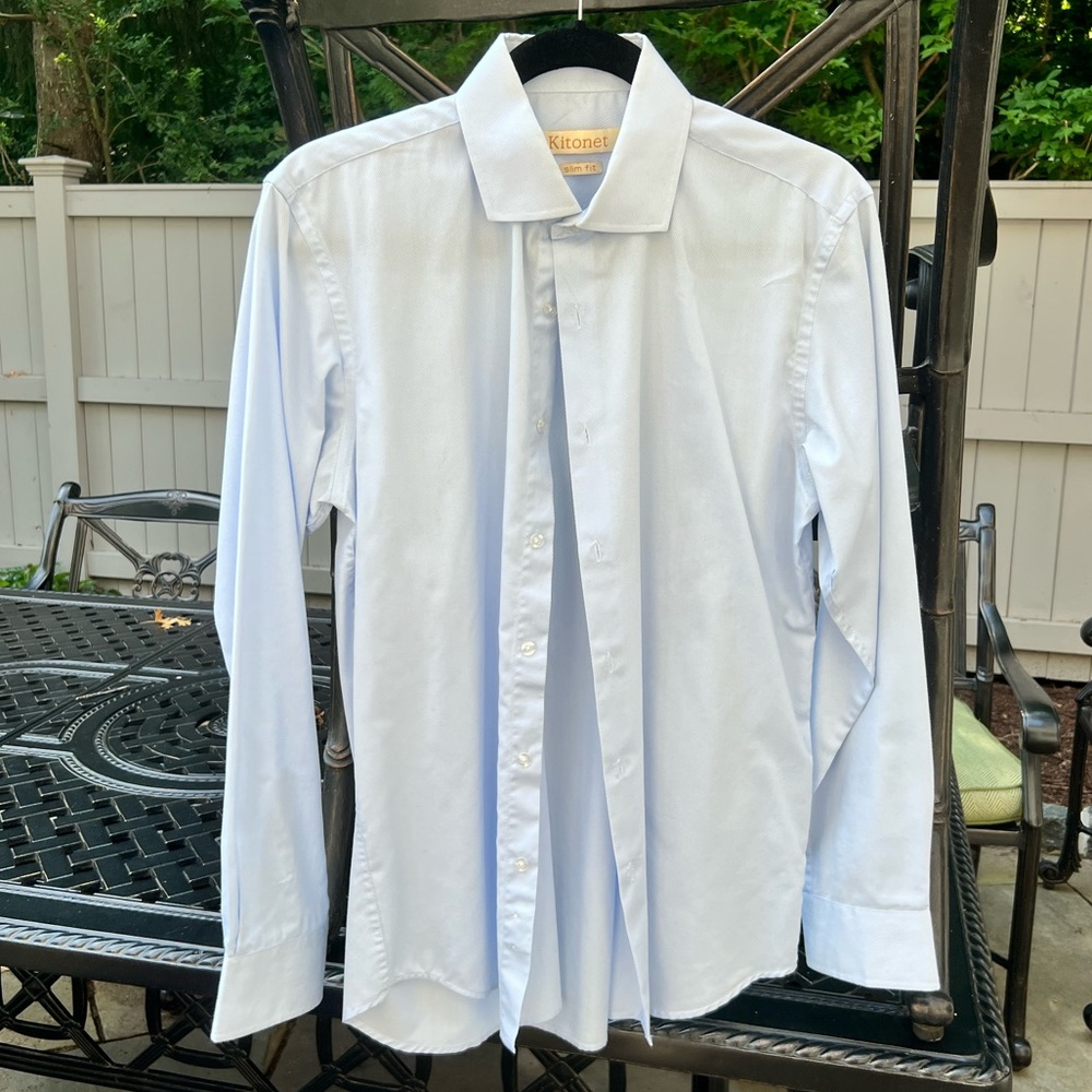 Long Sleeve Slim Fit Button Down by Kitonet